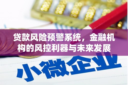 怀安贷款风险预警系统，金融机构的风控利器与未来发展