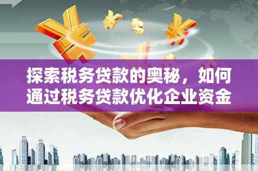怀安探索税务贷款的奥秘，如何通过税务贷款优化企业资金流