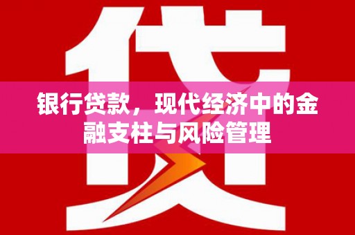 怀安银行贷款，现代经济中的金融支柱与风险管理