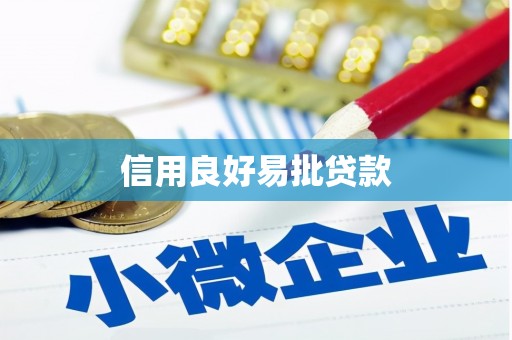 怀安信用良好易批贷款