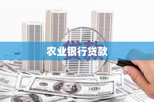 怀安农业银行贷款