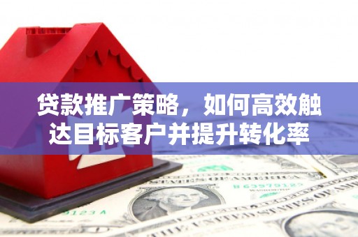 怀安贷款推广策略，如何高效触达目标客户并提升转化率