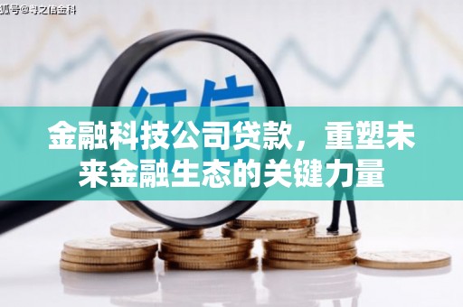 怀安金融科技公司贷款，重塑未来金融生态的关键力量