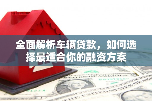 怀安全面解析车辆贷款，如何选择最适合你的融资方案