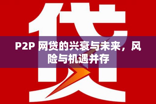 怀安P2P 网贷的兴衰与未来，风险与机遇并存